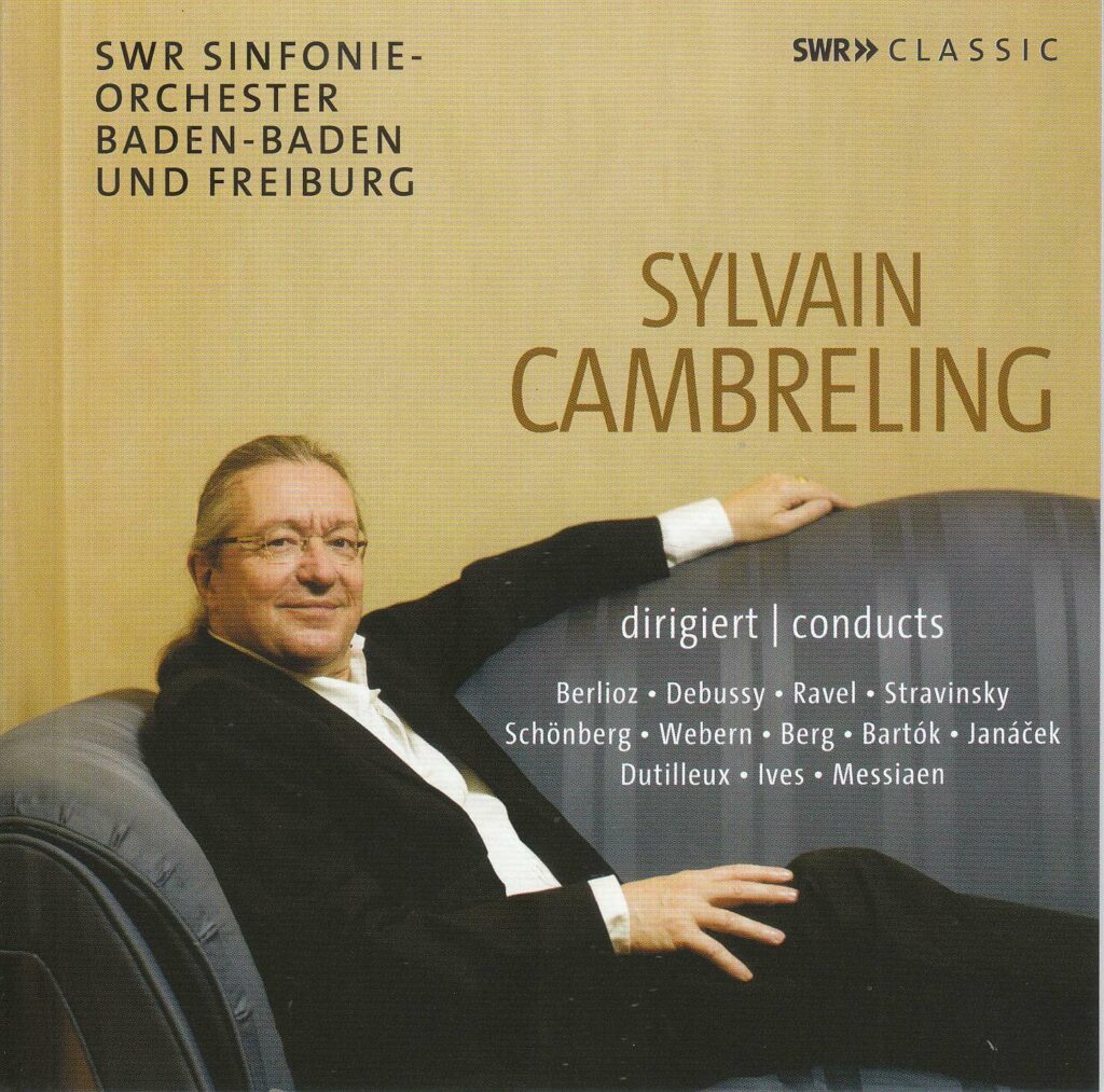 Sylvain Cambreling dirigiert