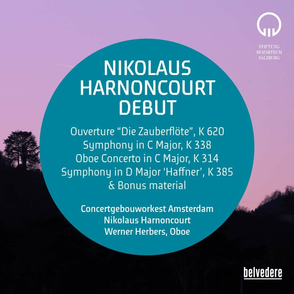 Nikolaus Harnoncourt Debut - Antrittskonzert bei den Mozartwochen Salzburg 1980