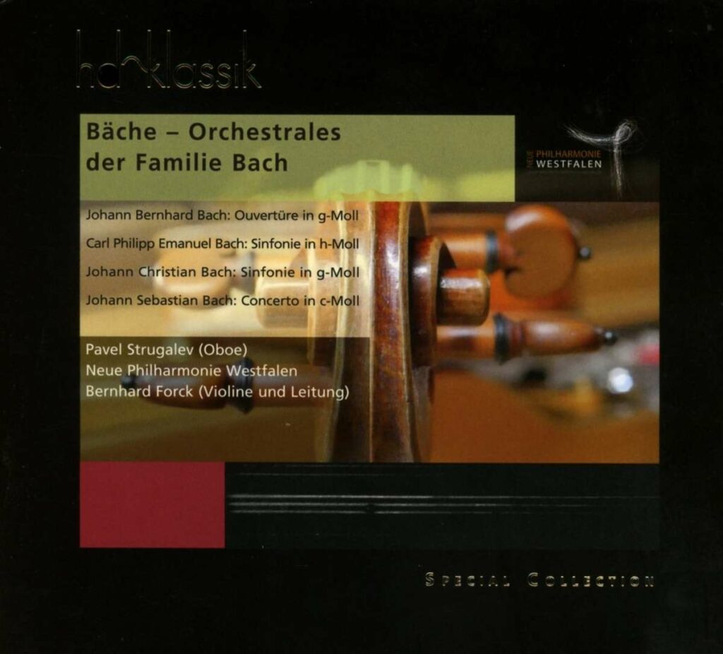 Bäche - Orchestrales der Familie Bach