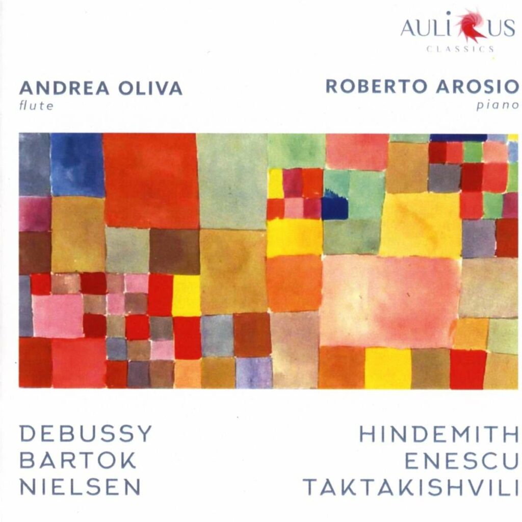 Andrea Oliva & Roberto Arosio - Debussy / Bartok / Nielsen / Hindemith / Enescu / Taktakishvili