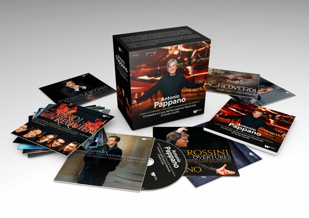 Antonio Pappano - Complete Santa Cecilia Symphonic,Concertante & Sacred Music Recordings