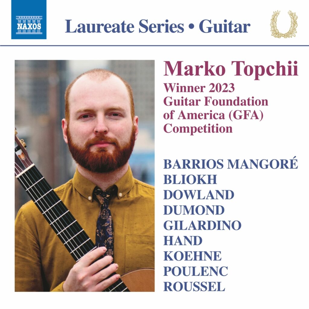 Marko Topchii - Winner 2023 Guitar Foundation of America Competition