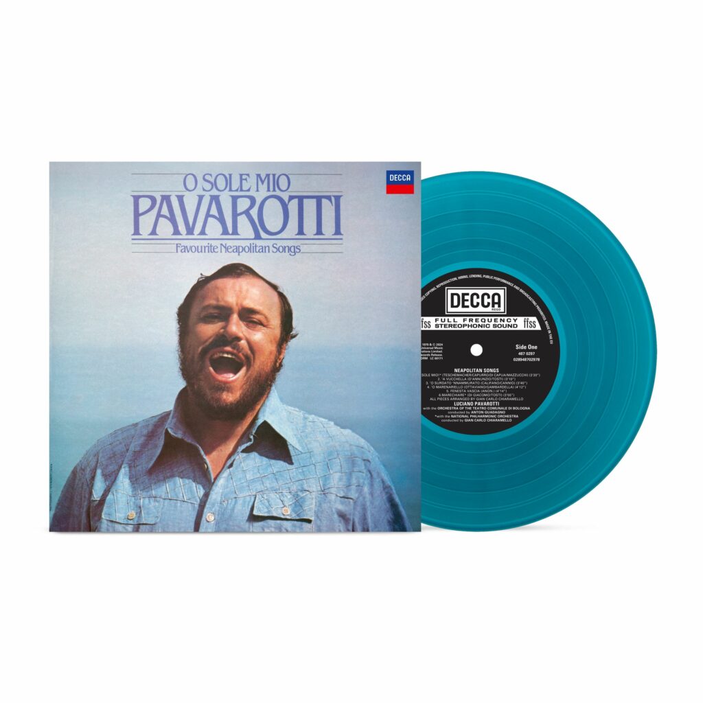 Luciano Pavarotti - O Sole Mio (Neapolitanische Lieder / 180g / Türkises Vinyl / limitierte Auflage)