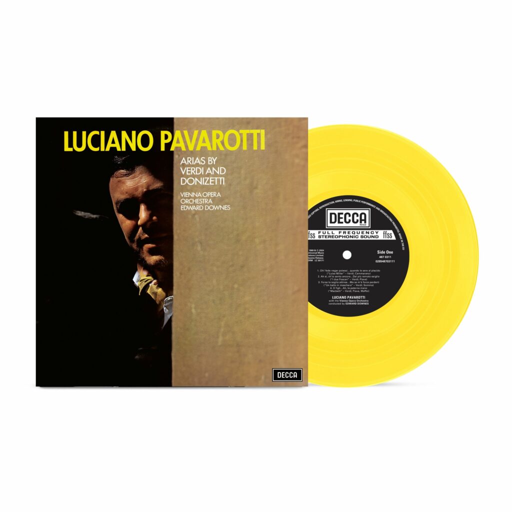 Luciano Pavarotti - Arias by Verdi and Donizetti (180g / Gelbes Vinyl / limitierte Auflage)