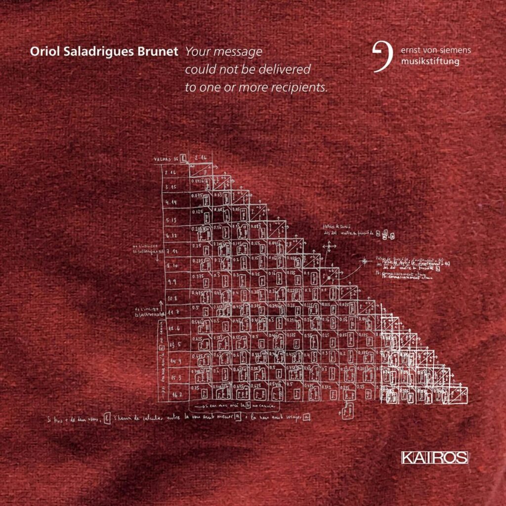 Kammermusik "Your message could not be delivered to one or more recipients"