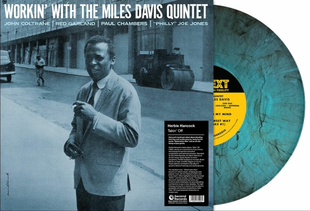 Workin' With The Miles Davis Quintet (Transparent Turquoise Marble Vinyl)