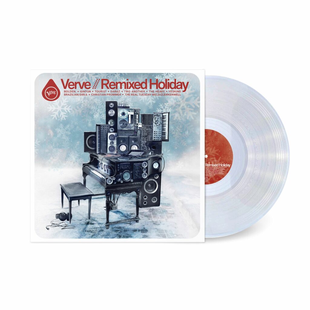 Verve // Remixed Holiday (Crystal Clear Vinyl)
