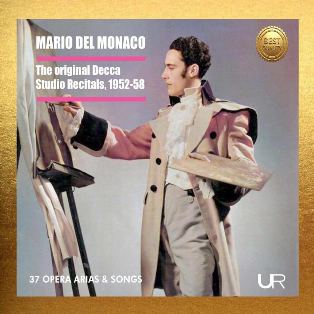 Mario del Monaco - The original Decca Studio Recitals 1952-1958