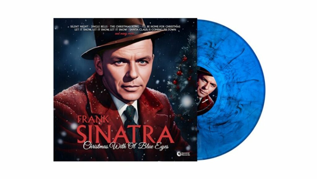 Christmas With Ol' Blue Eyes (180g) (Blue Marble Vinyl)