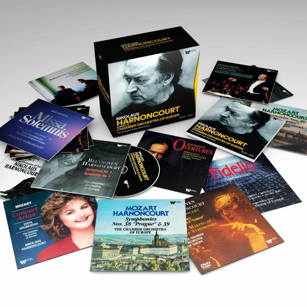 Nikolaus Harnoncourt conducts Chamber Orchestra of Europe - The Complete Teldec Recordings