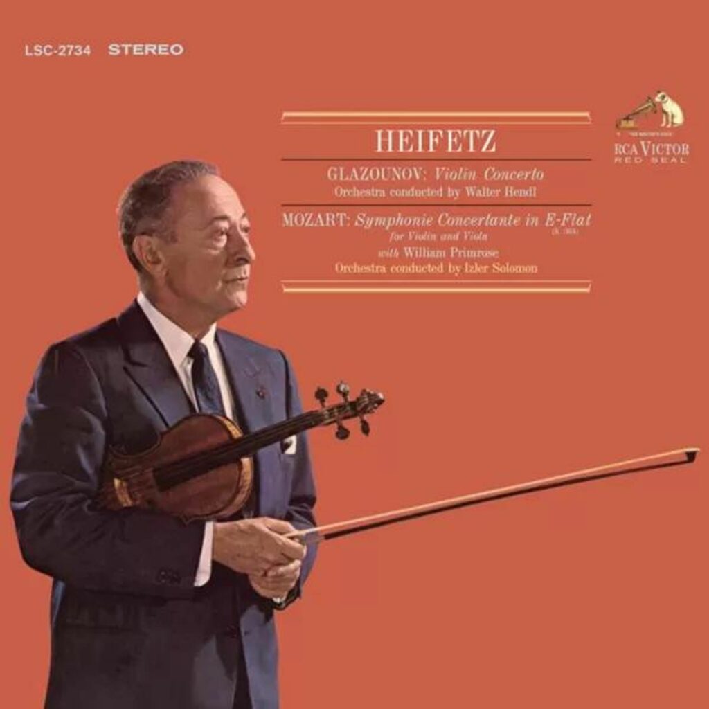 Jascha Heifetz spielt Violinkonzerte (180g / 45rpm)