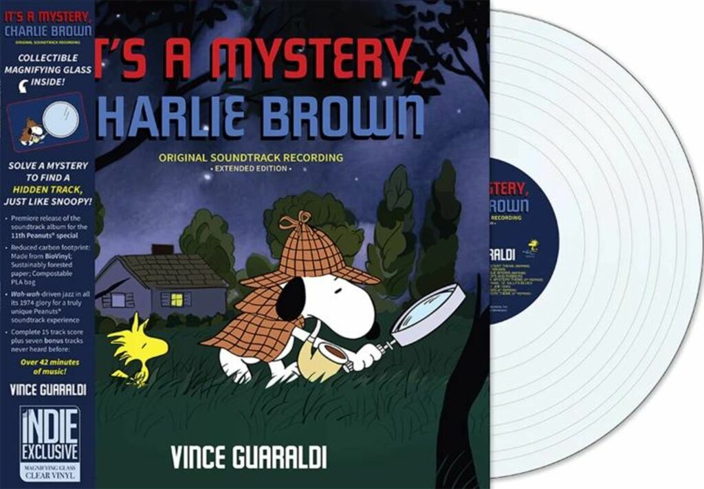 It's A Mystery Charlie Brown (Magnifying Glass Clear Bio Vinyl)
