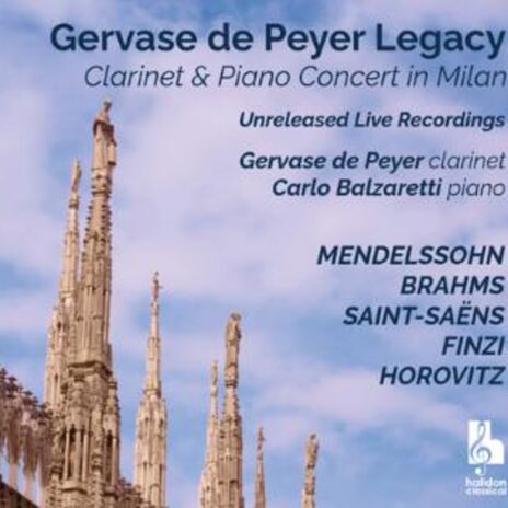 Gervase de Peyer - Concert in Milan 1996